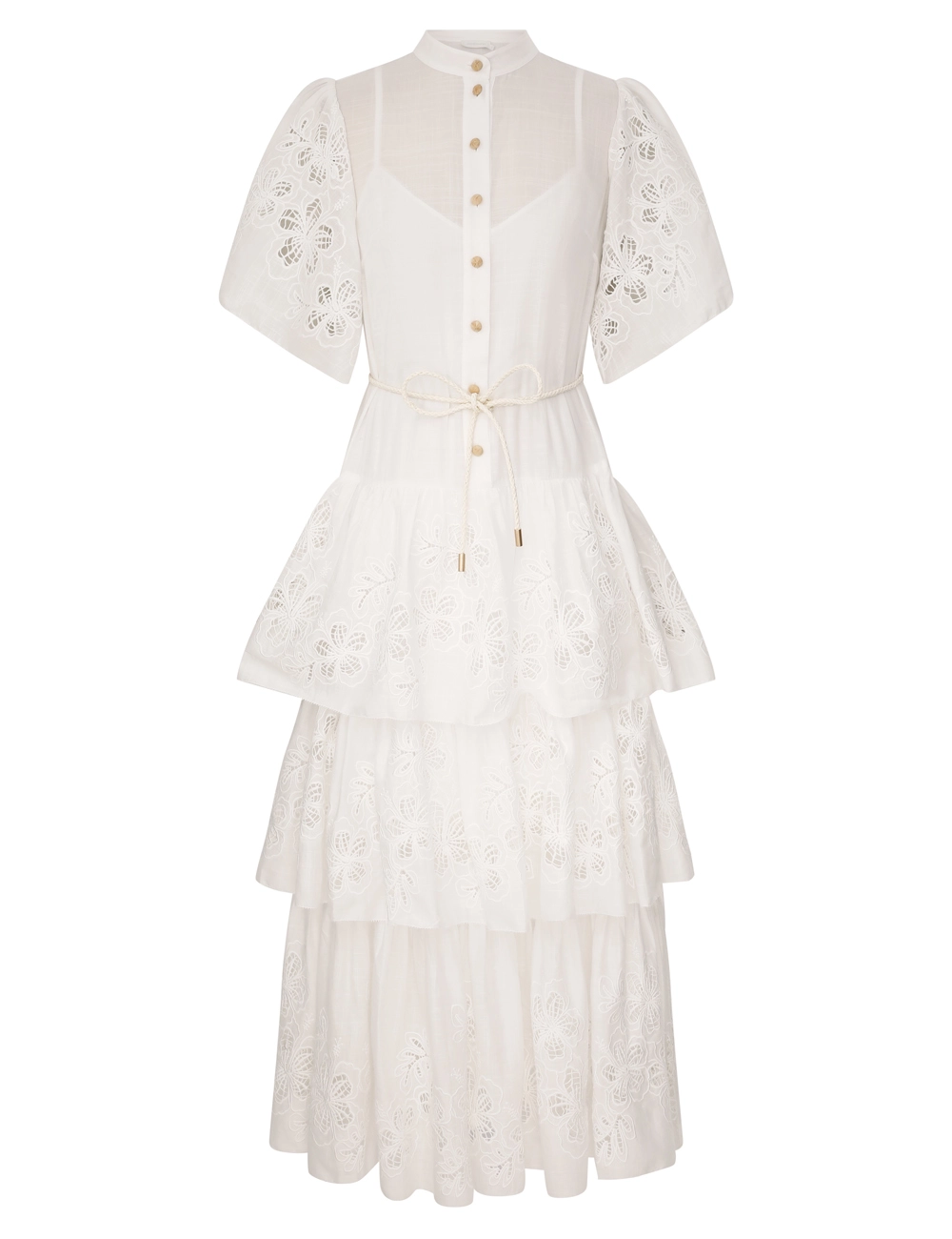 Everley Tiered Midi Dress