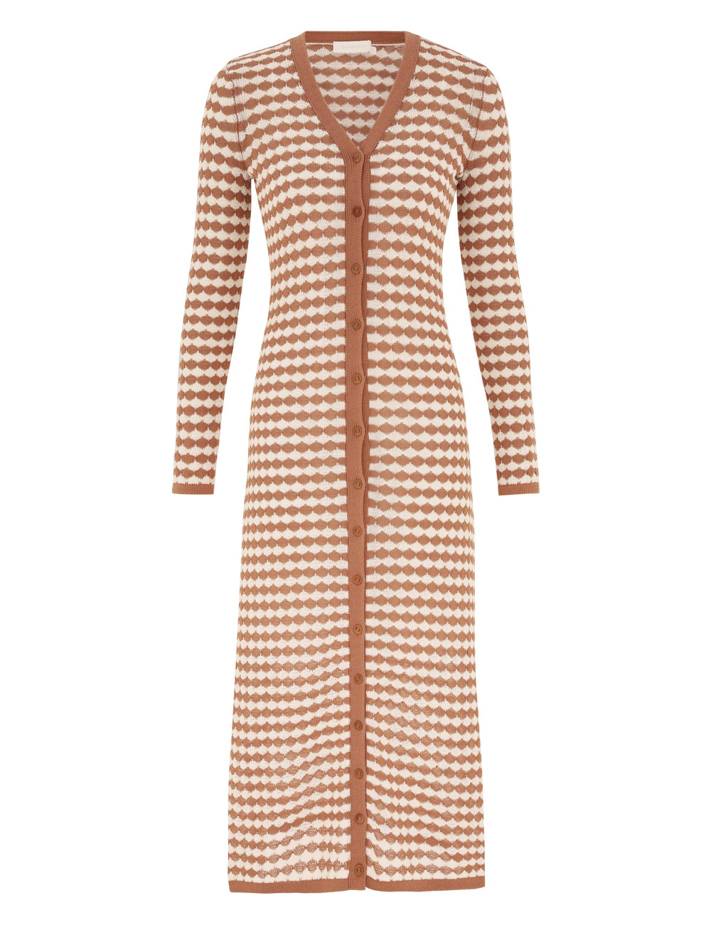 Everley Scallop Knit Midi