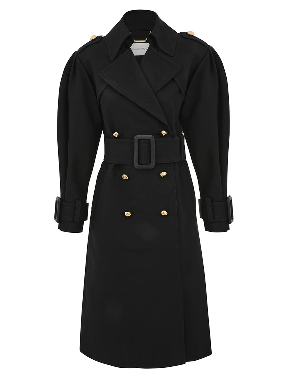 Crush Barrel Trench Coat