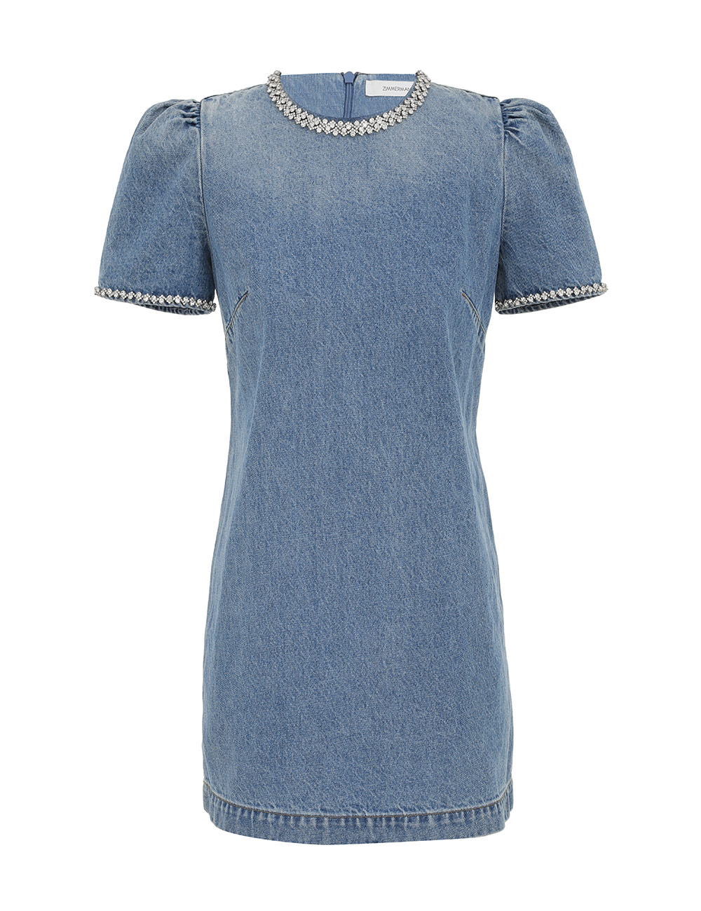 Crush Embellished Denim Dress