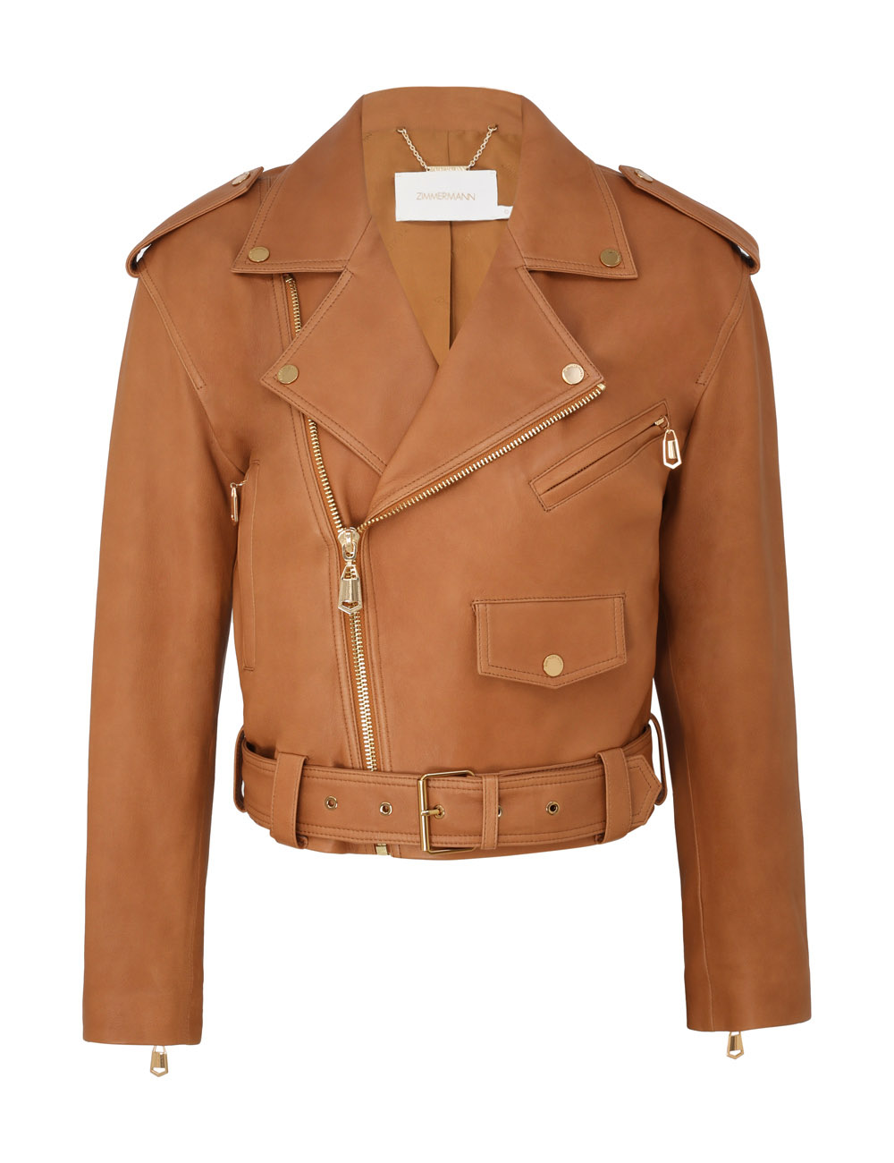 Crush Leather Biker Jacket