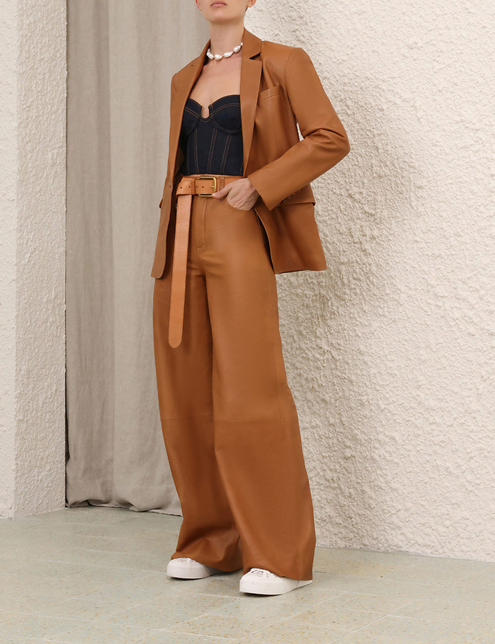 Crush Leather Blazer 4 Crush Leather Blazer