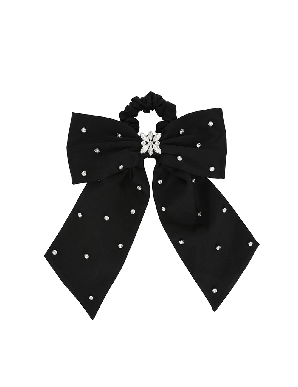 Embellished Bow Scrunchie