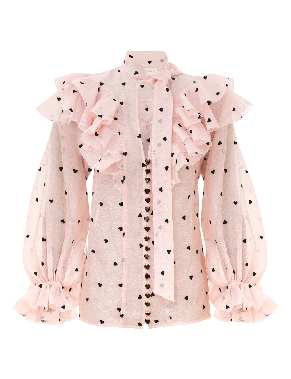 Crush Embroidered Blouse