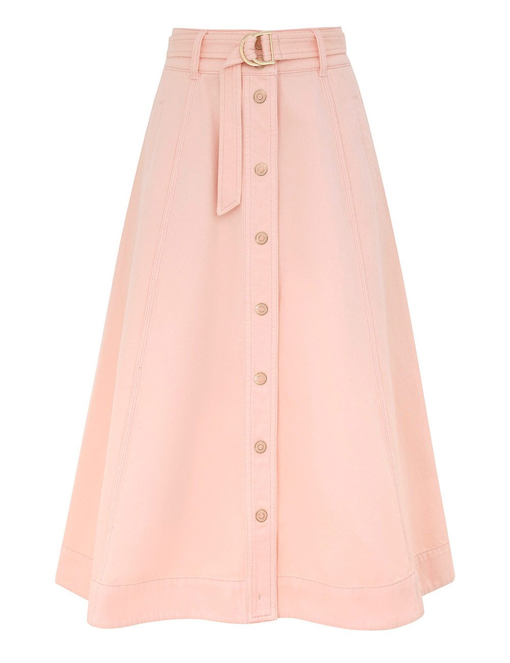Maxine A-Line Denim Skirt