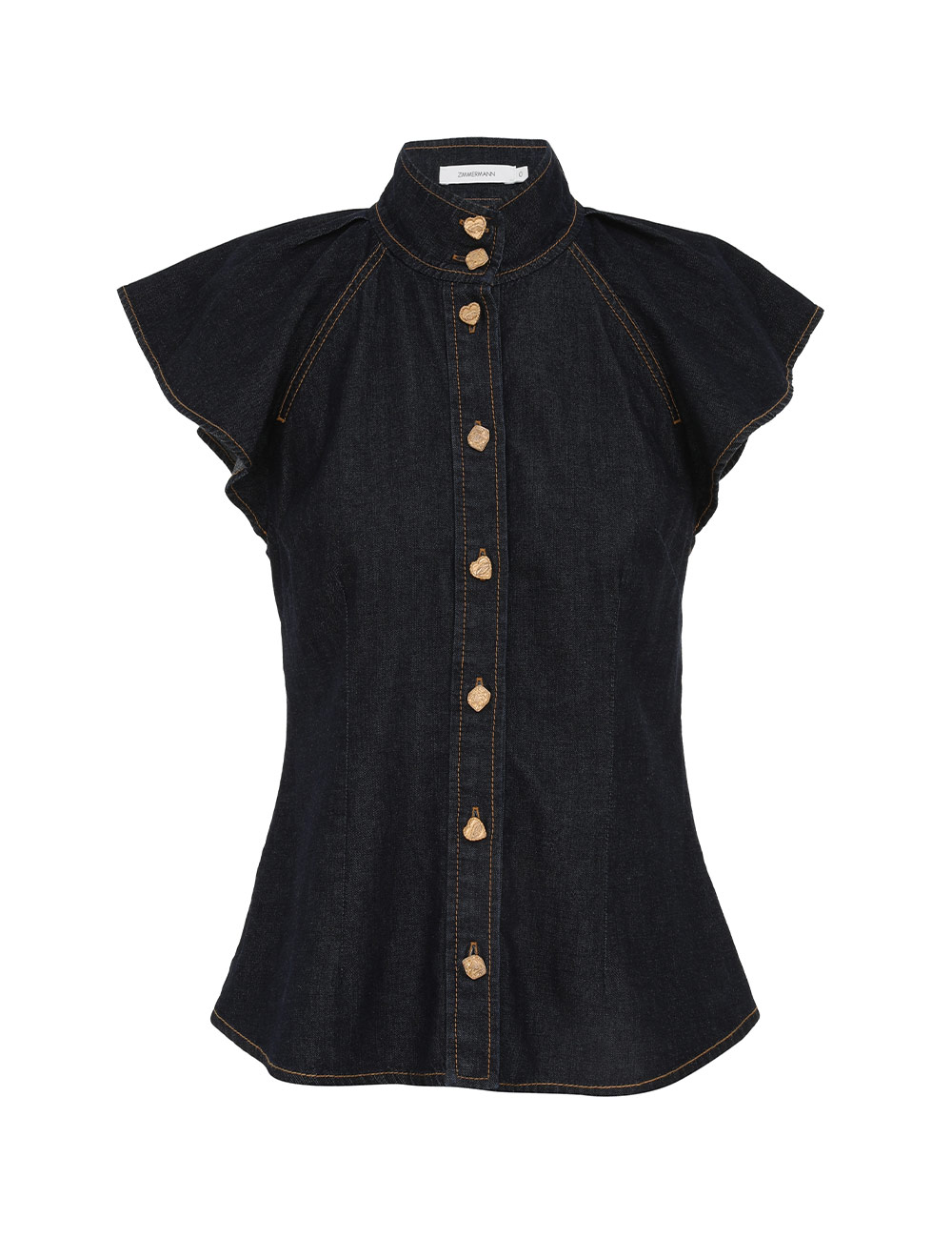 Crush Flutter Sleeve Shirt