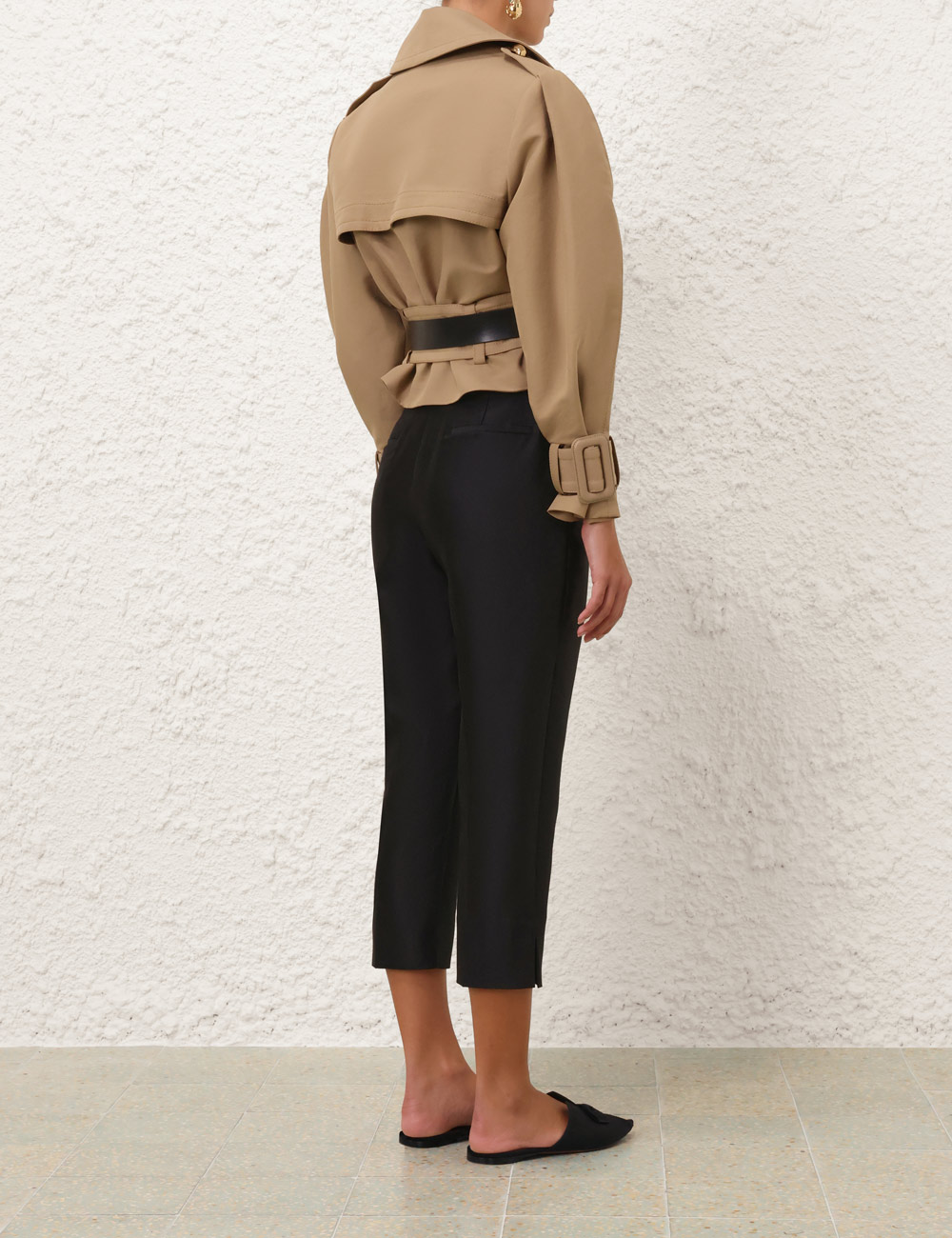 Crush Cropped Slim Pant 5 Crush Cropped Slim Pant