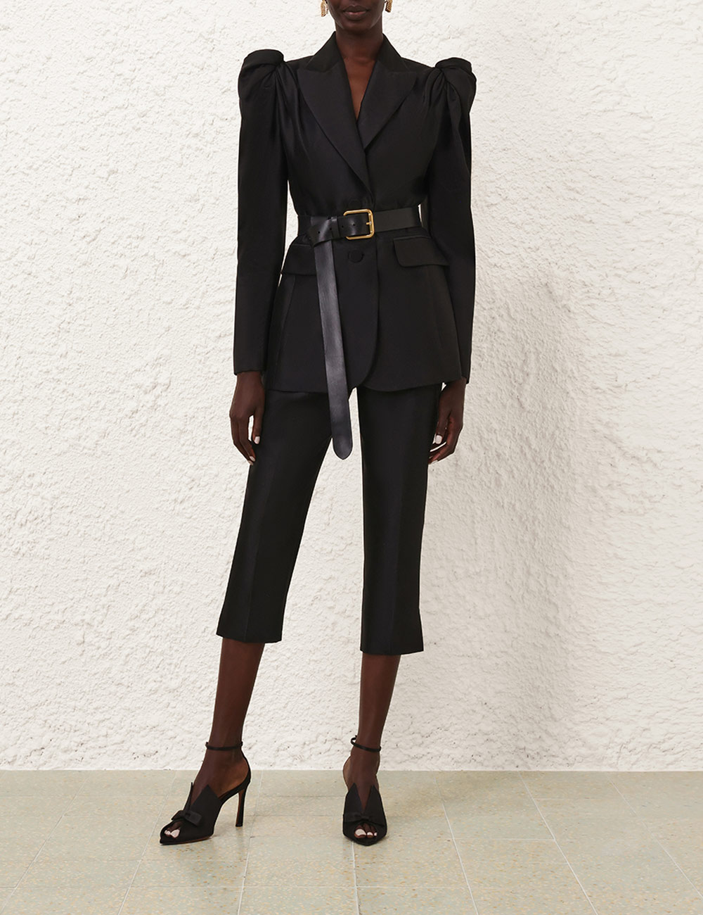 Crush Cropped Slim Pant 8 Crush Cropped Slim Pant