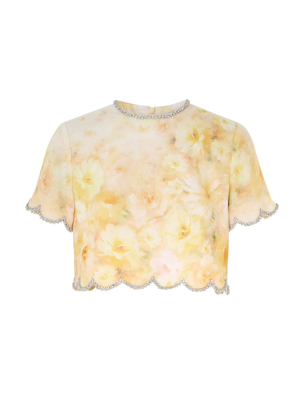 Crush Scalloped Top