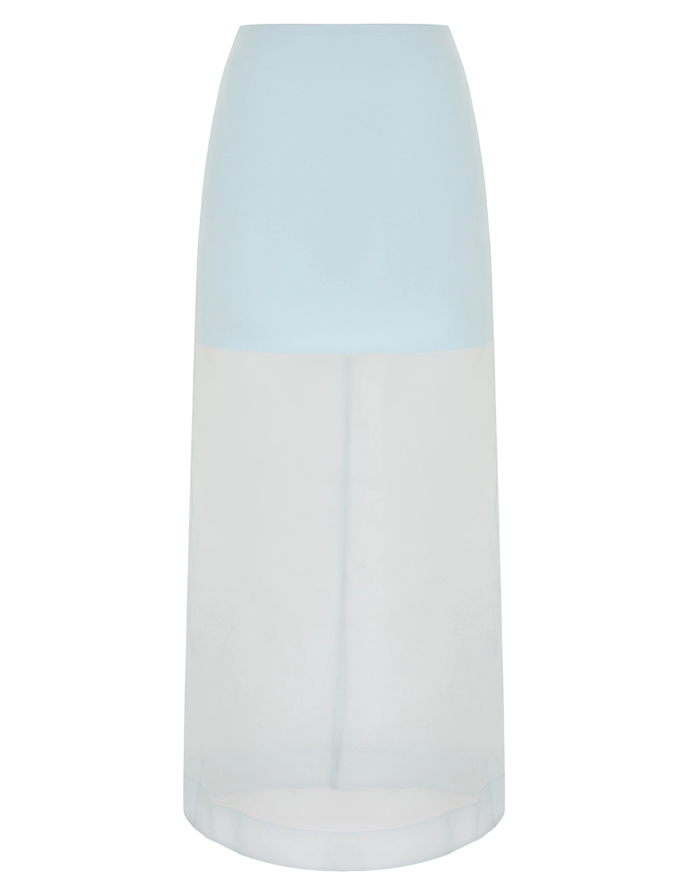 Crush Layered Pencil Skirt