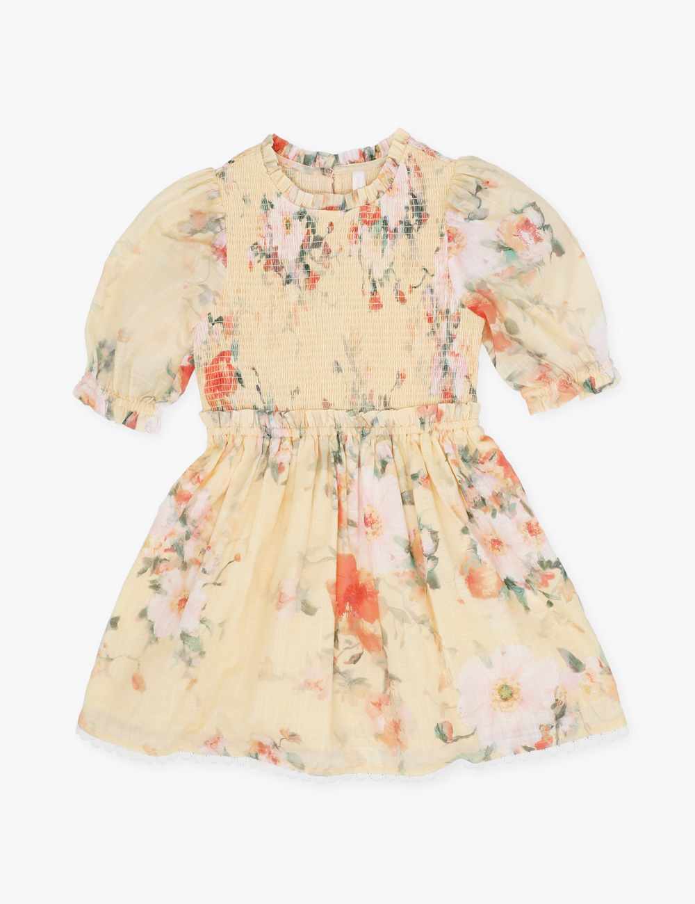 Everley Kids Shirred Dress 3 Everley Kids Shirred Dress