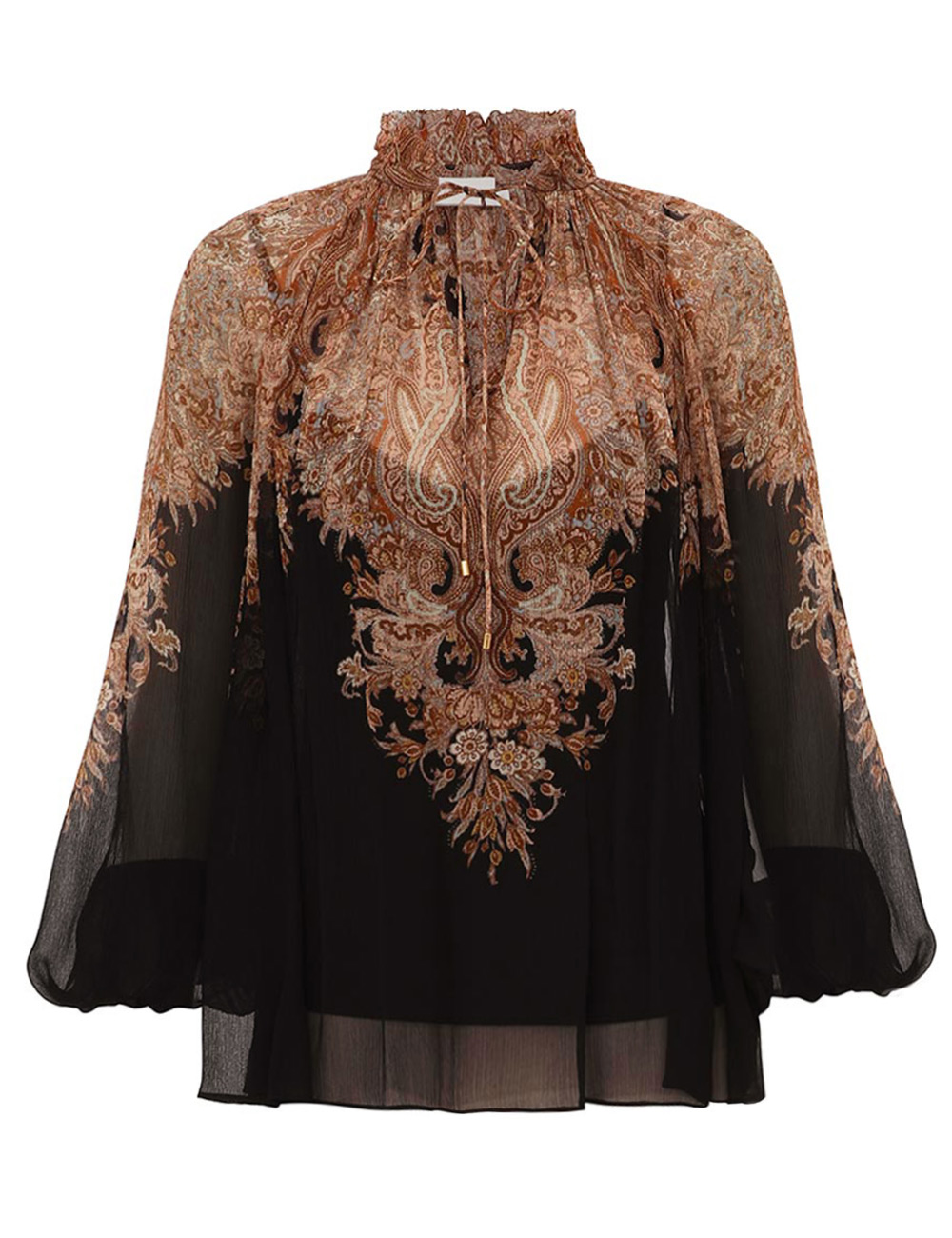 Dawning Tie Billow Blouse