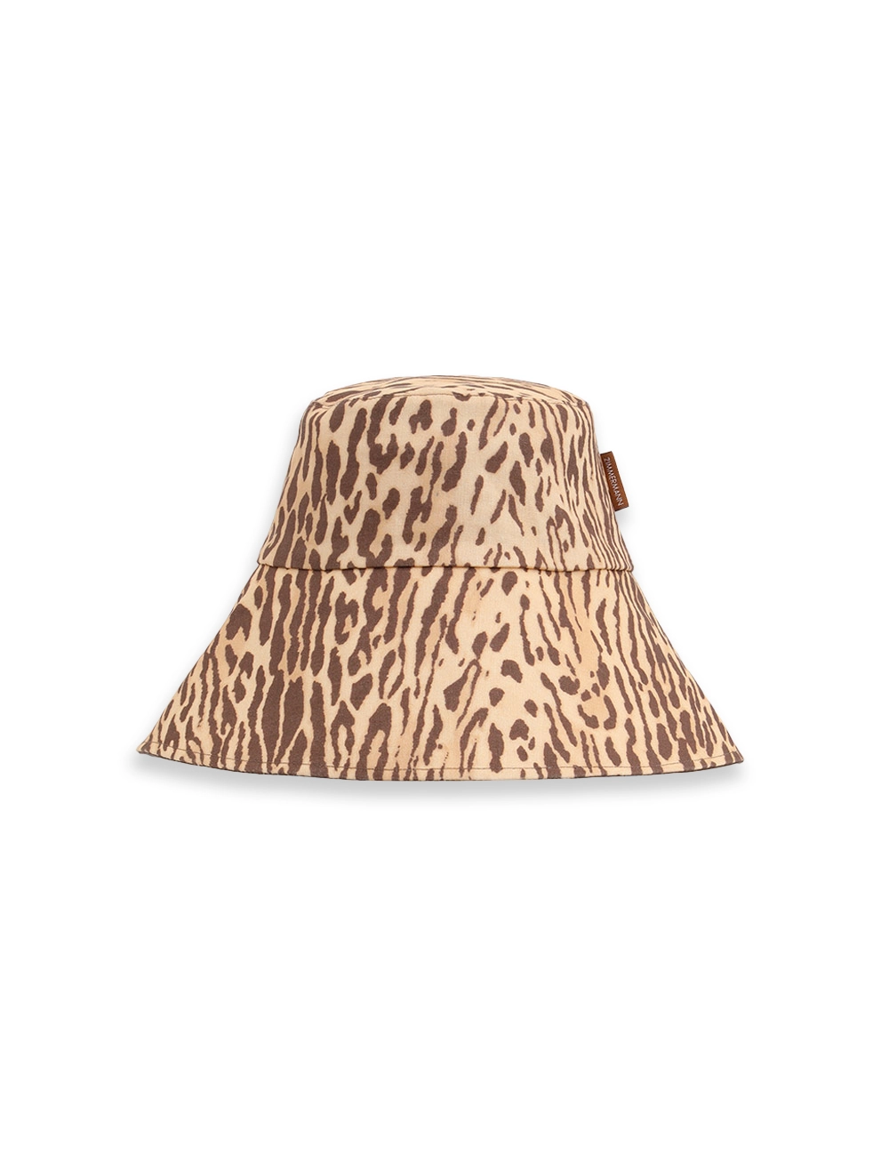 Printed Long Brim Bucket Hat