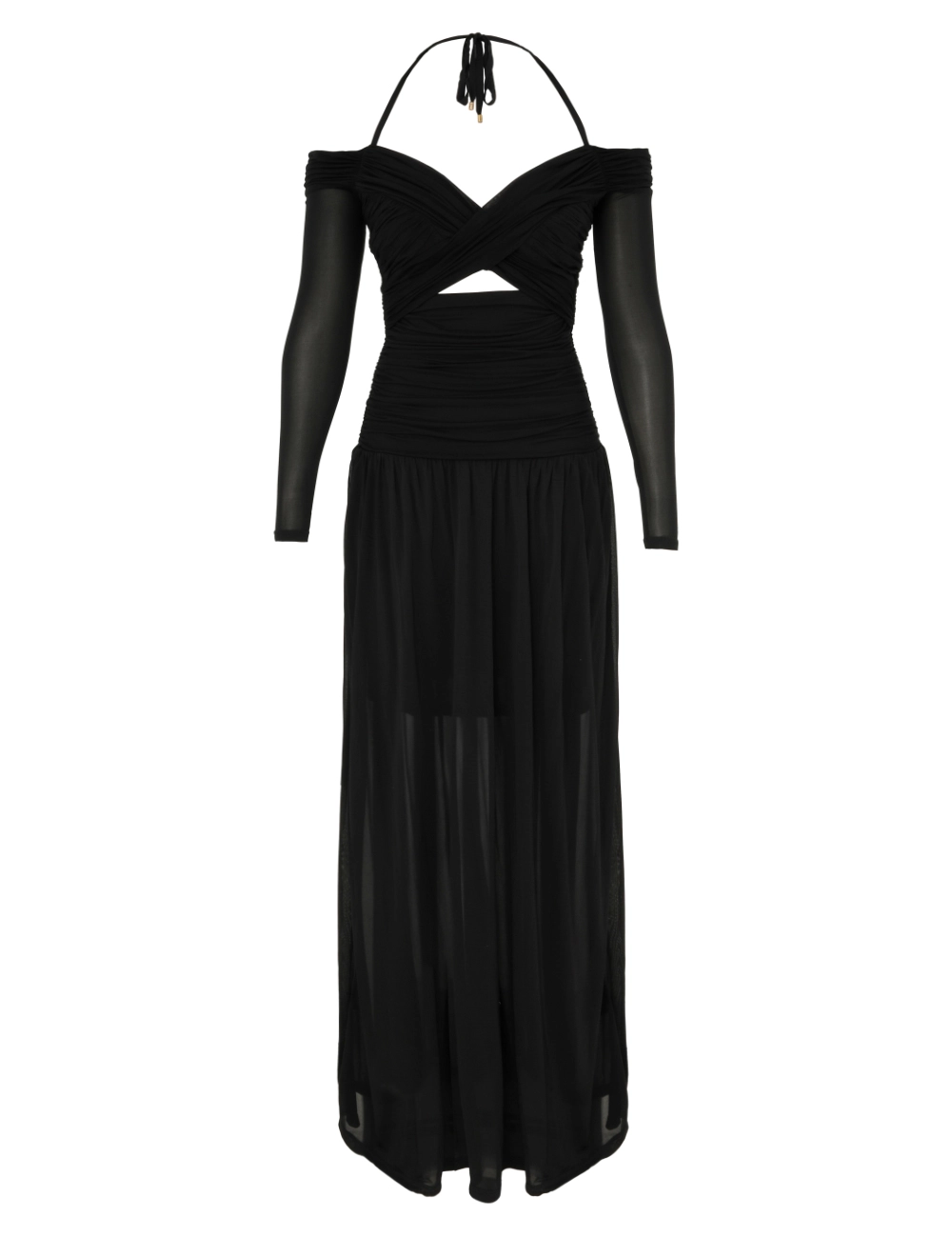 Illuminate Draped Maxi Dress