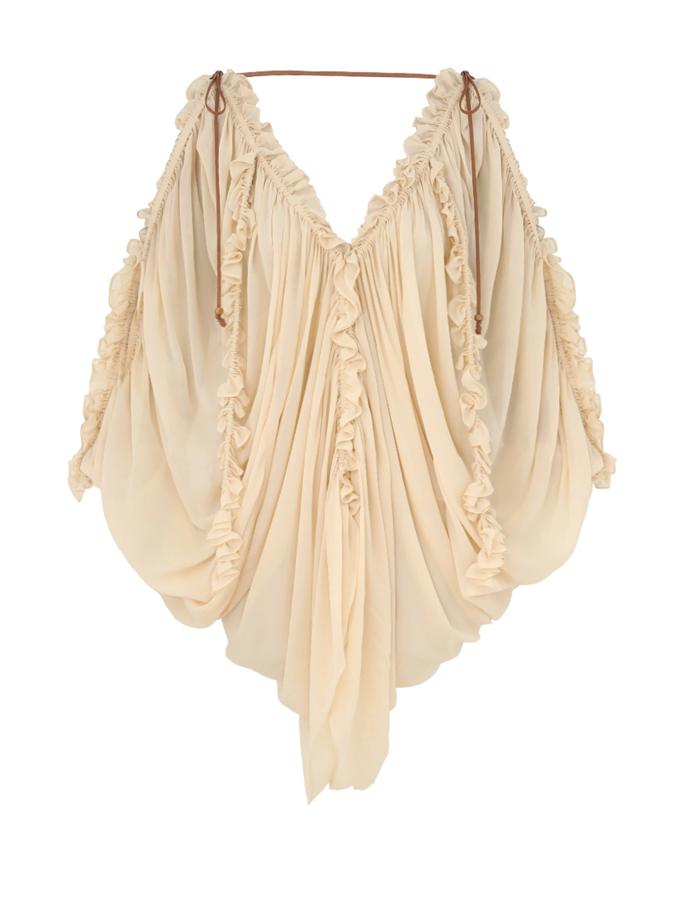 Illuminate Draped Blouse