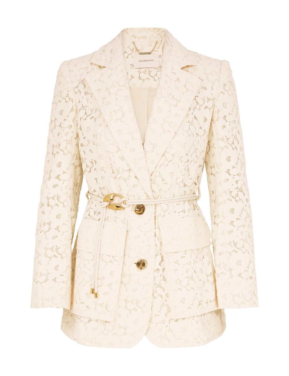 Illuminate Lace Belted Jacket