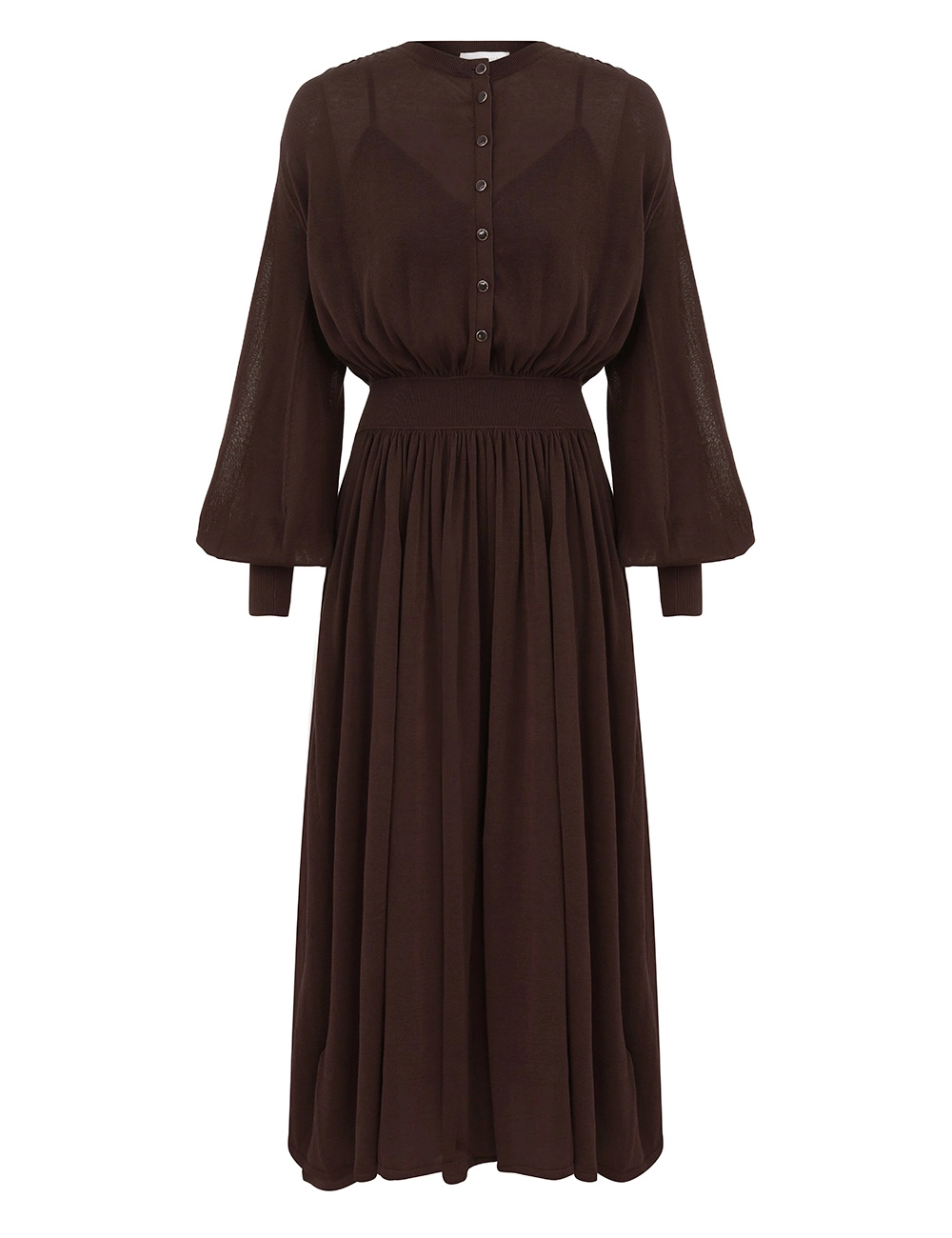 Illuminate Gathered Midi Dress