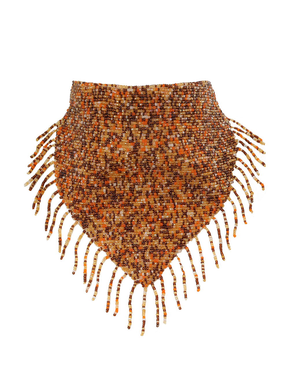 Beaded Bandana Scarf