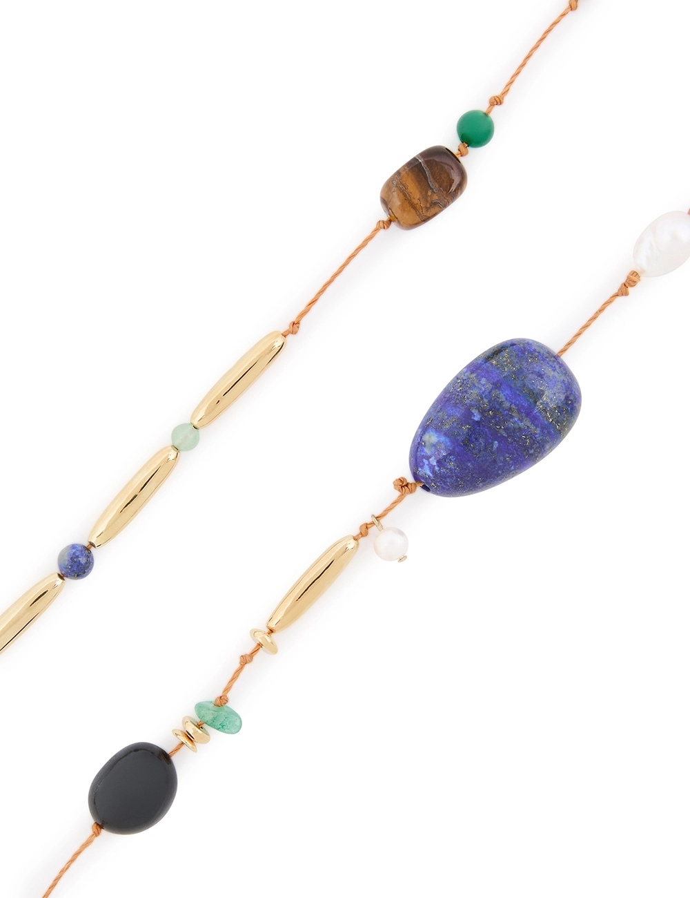 Mellow Stone Beaded Necklace 4 Mellow Stone Beaded Necklace