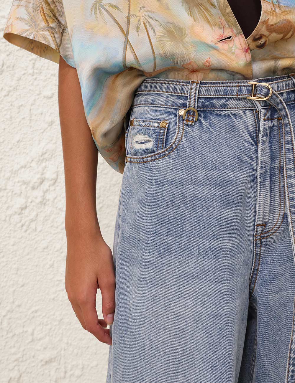 Illuminate Relaxed Flare Jean 6 Illuminate Relaxed Flare Jean