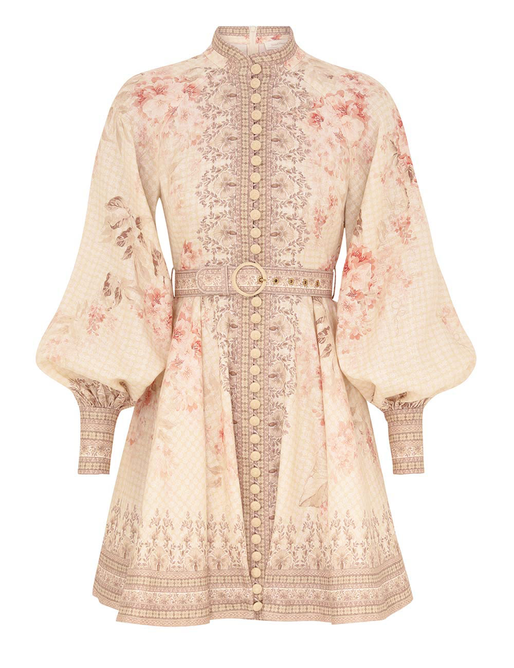 Illuminate Buttoned Mini Dress