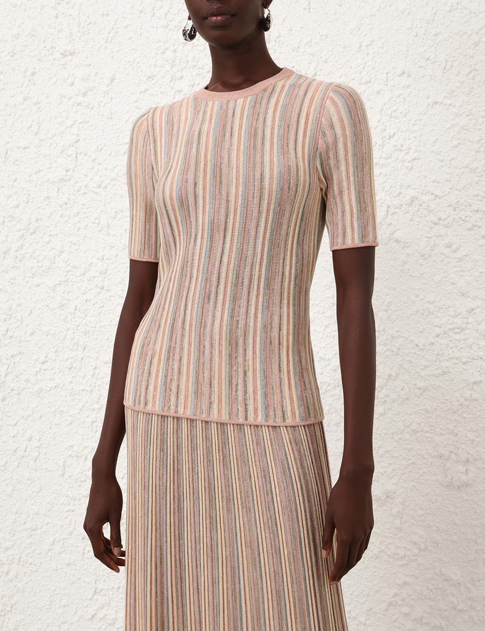 Illuminate Mouline Tee 3 Illuminate Mouline Tee