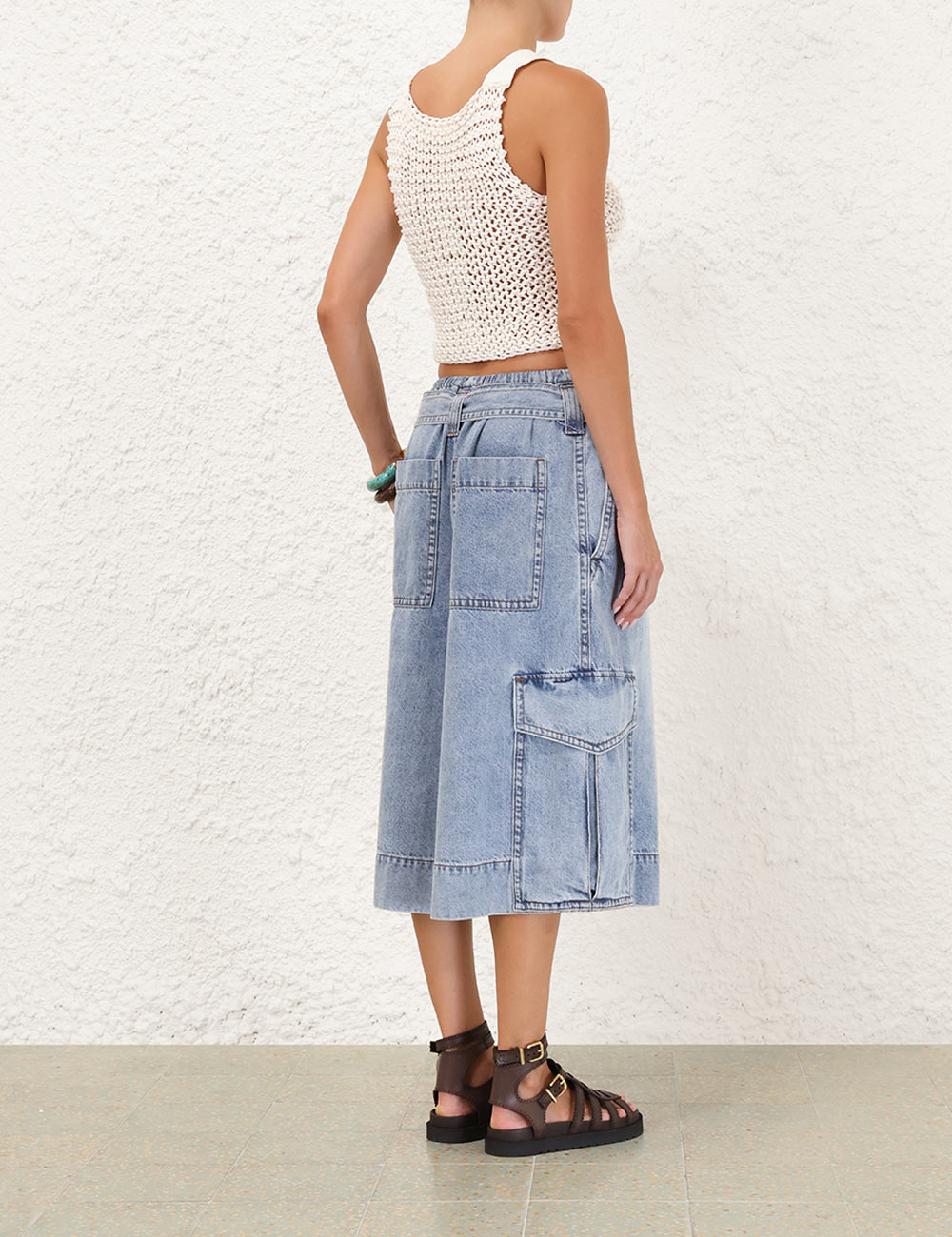 Illuminate Denim Cargo Short 5 Illuminate Denim Cargo Short