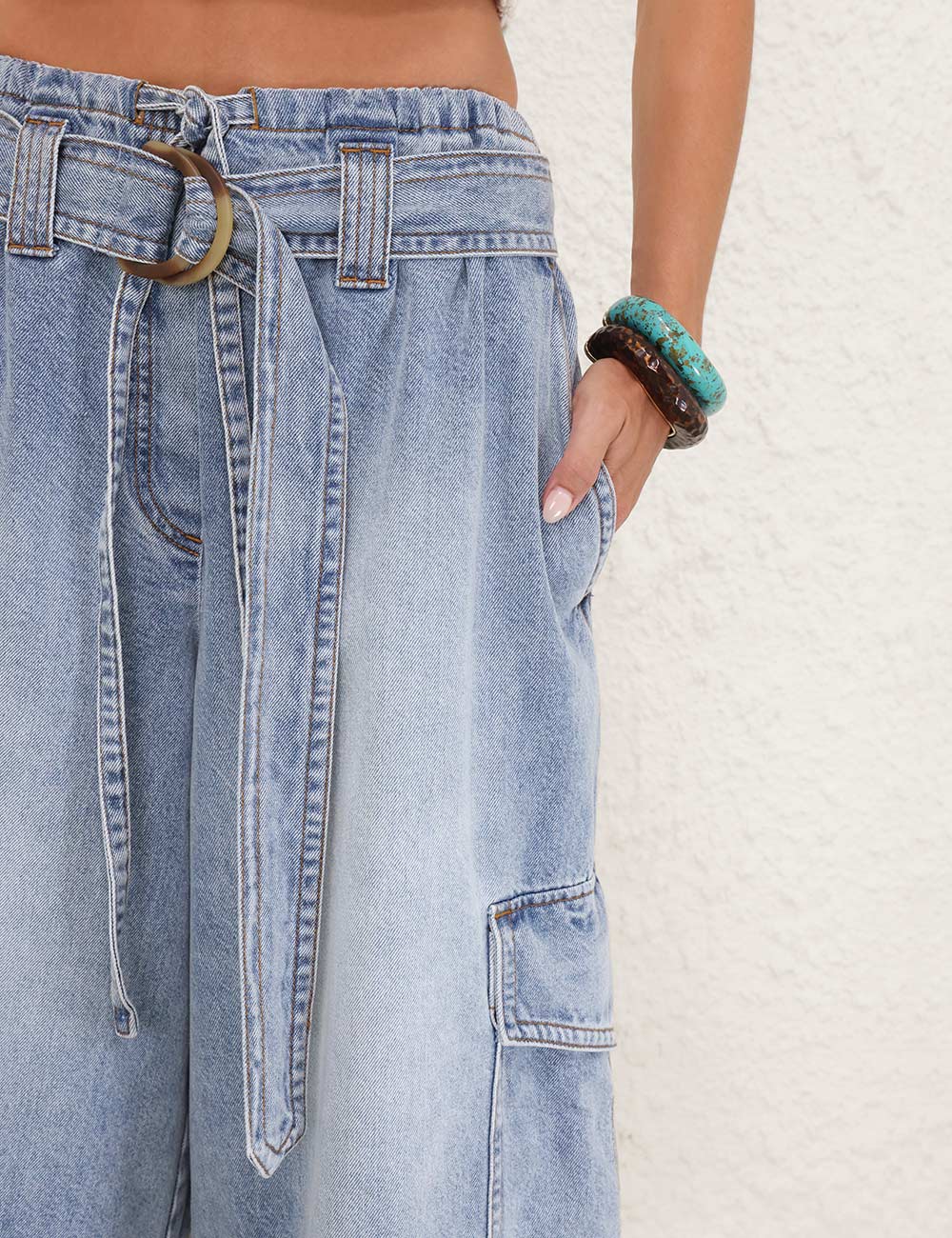 Illuminate Denim Cargo Short 6 Illuminate Denim Cargo Short