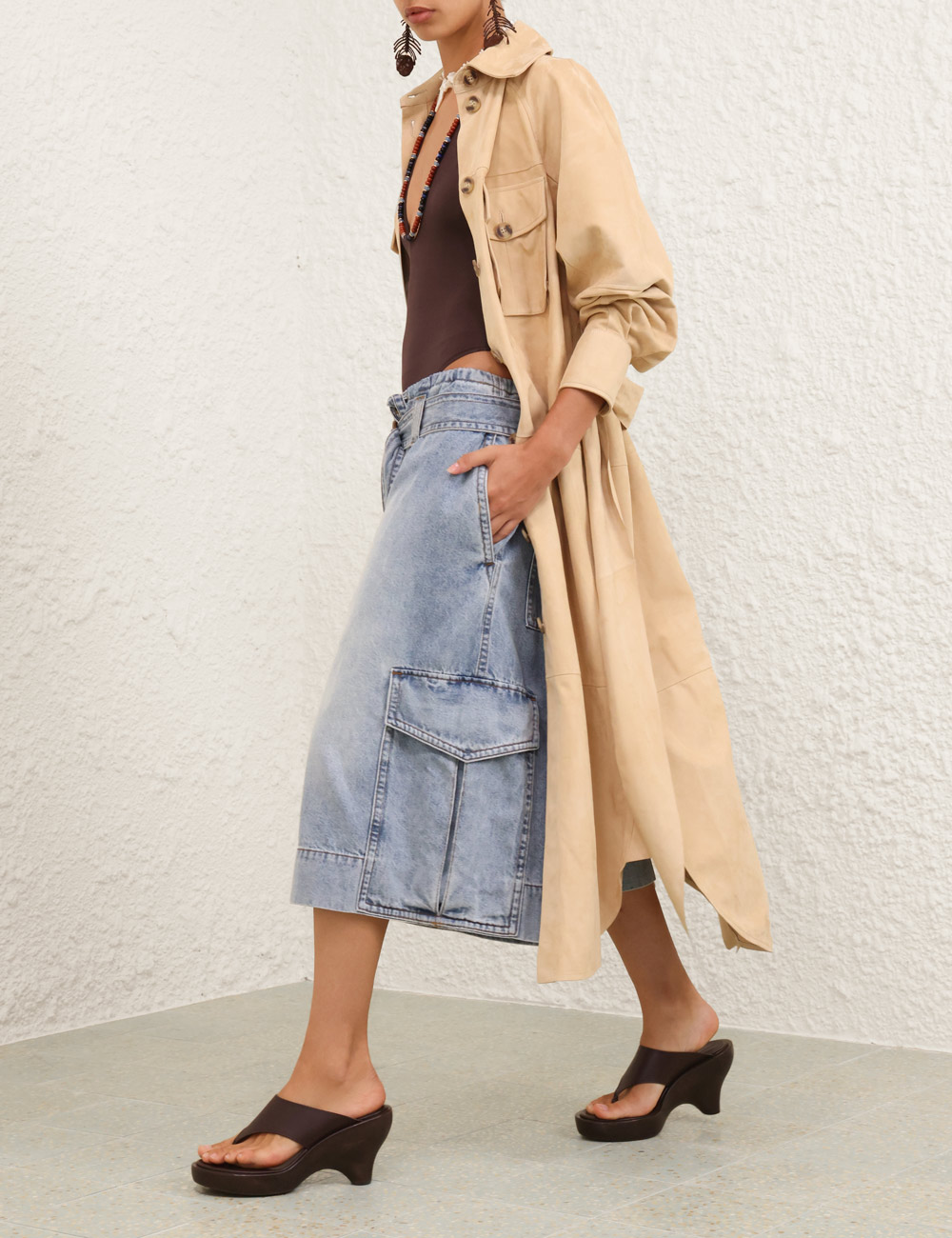 Illuminate Denim Cargo Short 9 Illuminate Denim Cargo Short