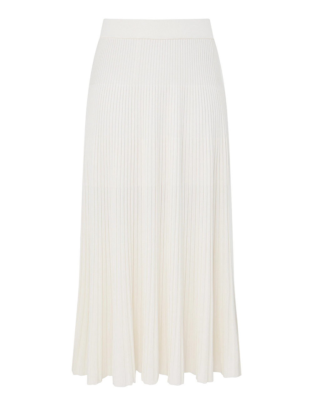 Pleated Midi Skirt