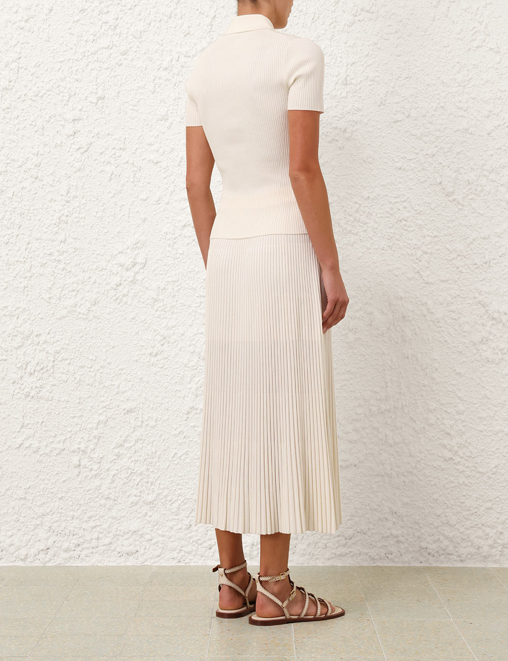 Pleated Midi Skirt 5 Pleated Midi Skirt