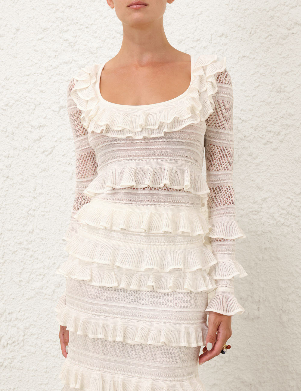Illuminate Lace Frill Top 3 Illuminate Lace Frill Top