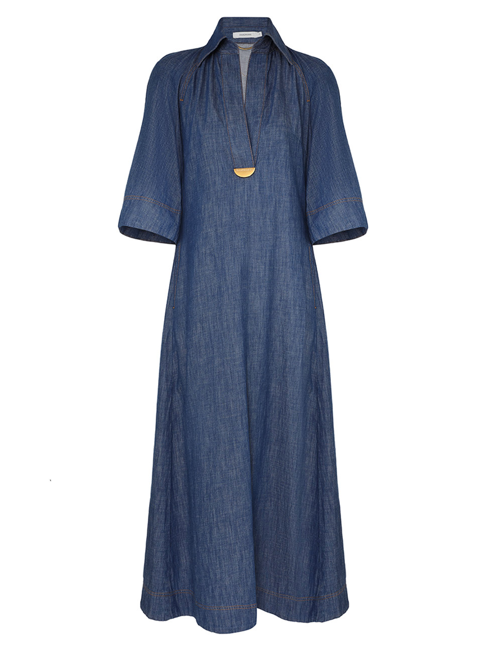 Illuminate Denim Midi Dress