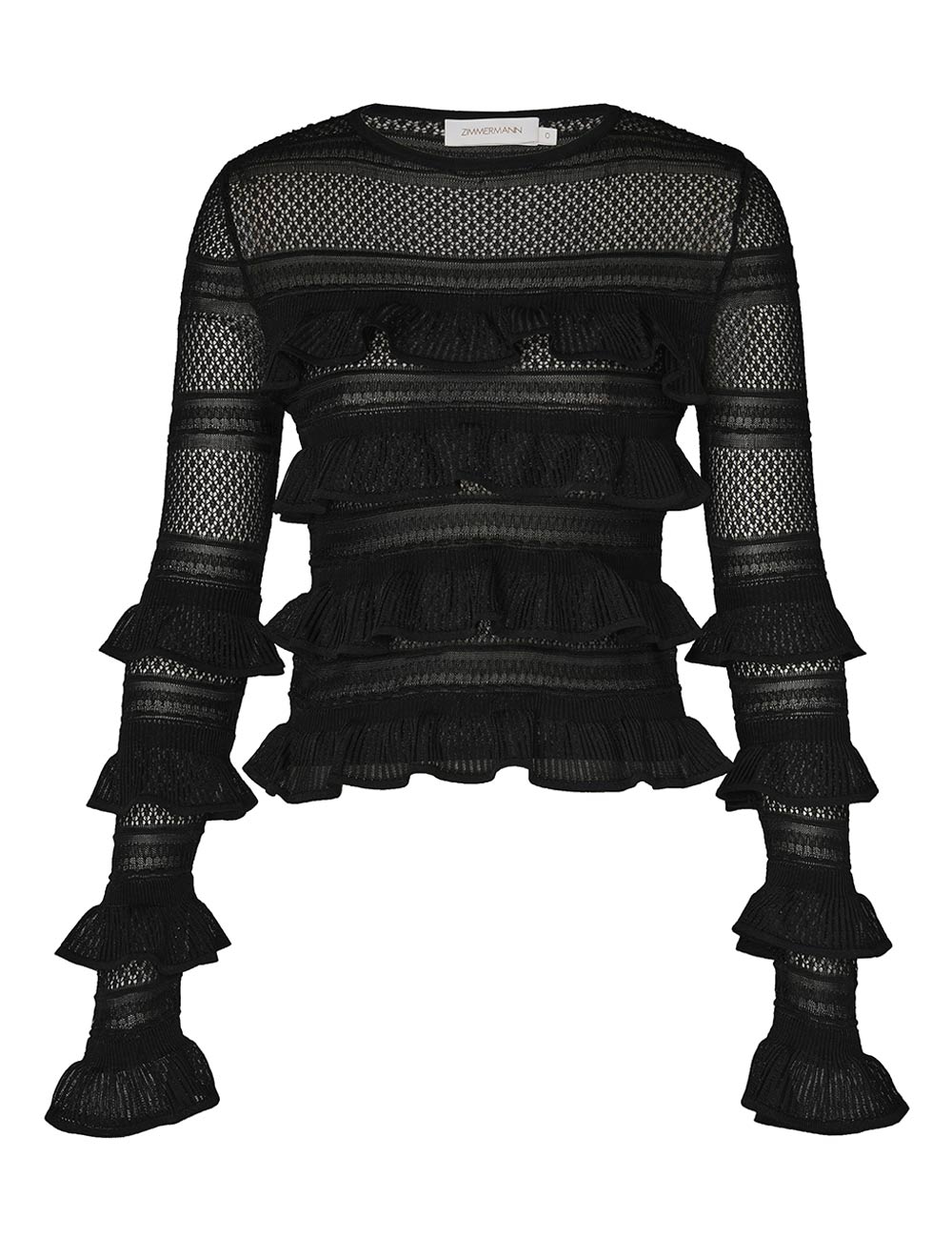 Illuminate Frilled Top