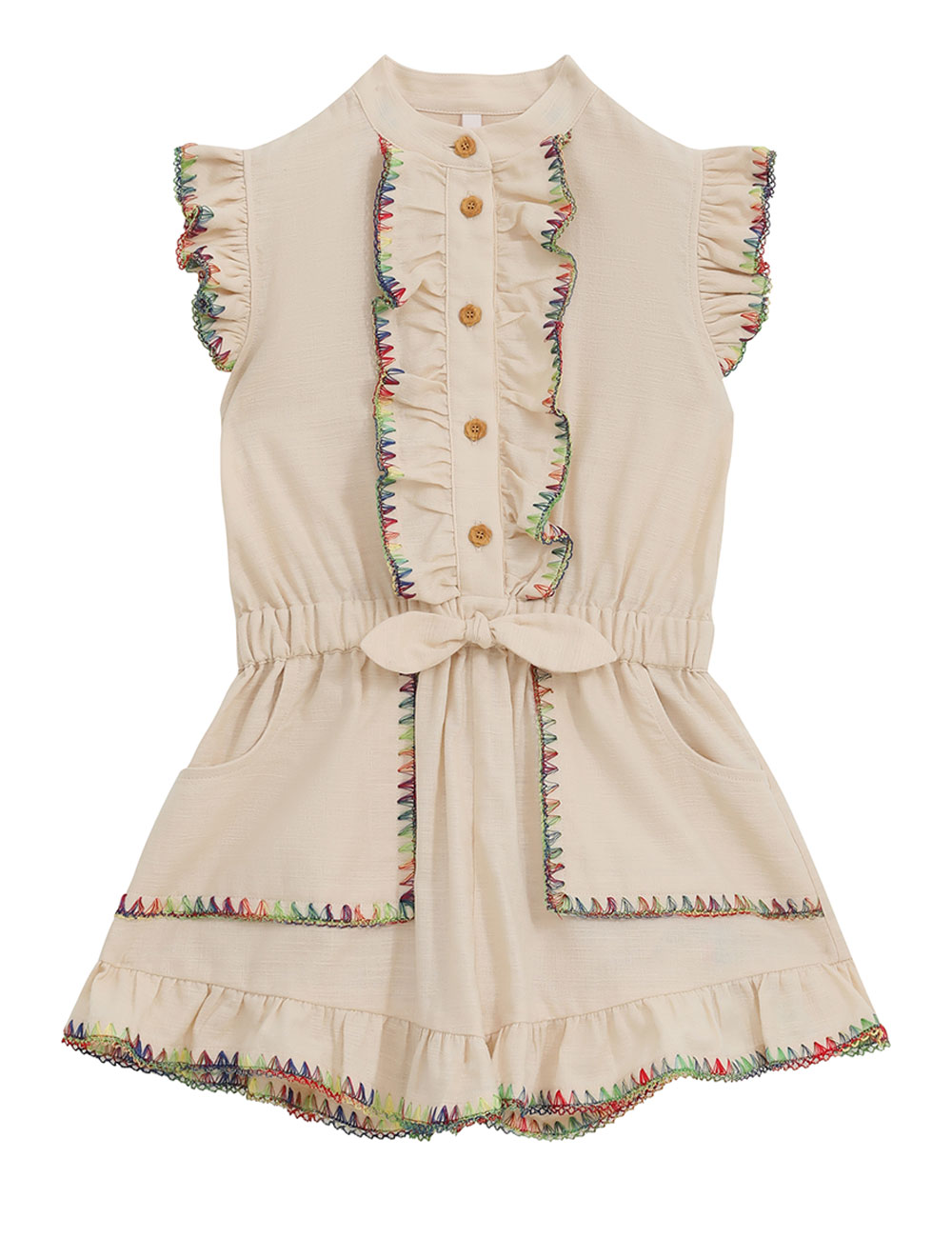 Lucky Kids Frill Playsuit