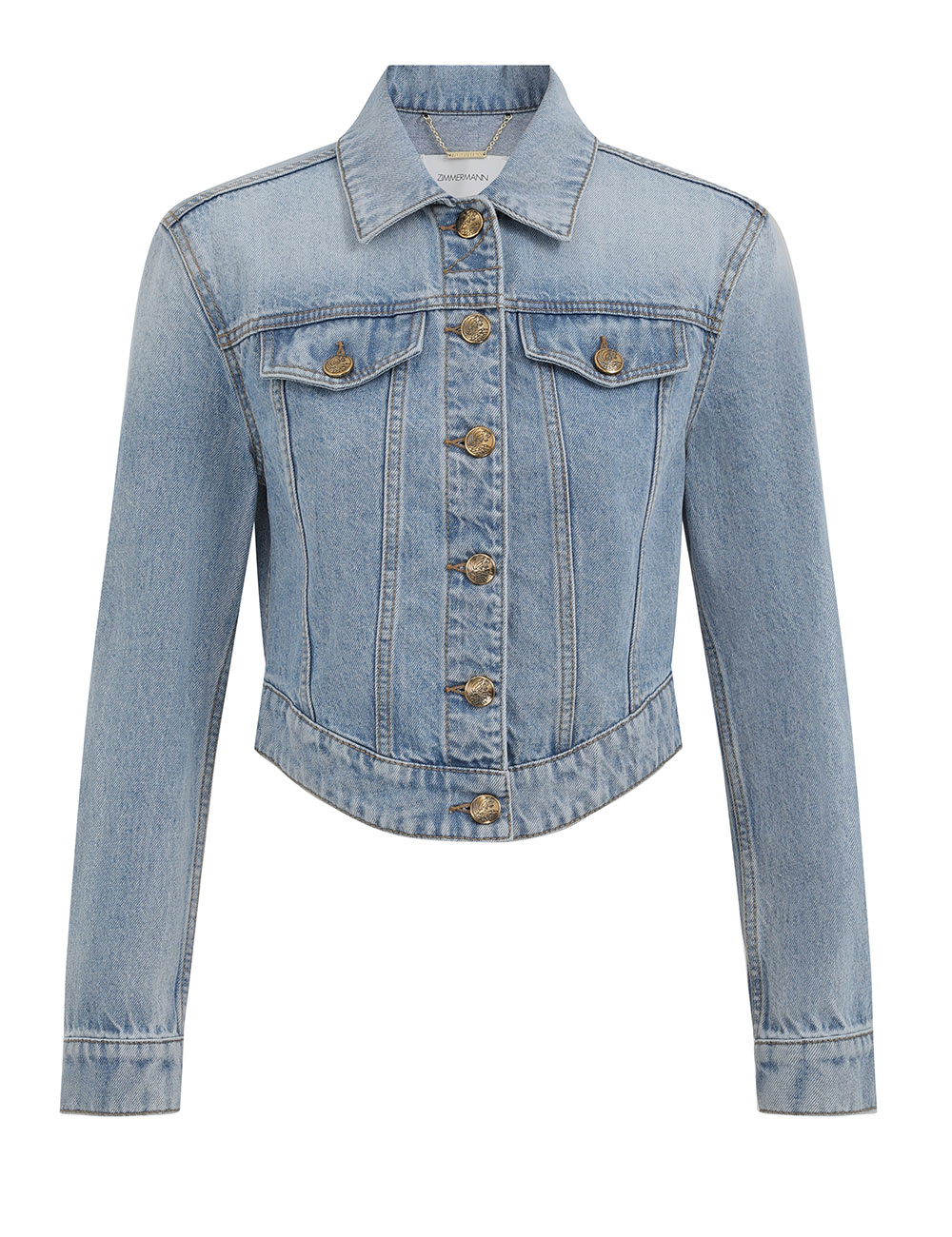 Lucky Fitted Denim Jacket