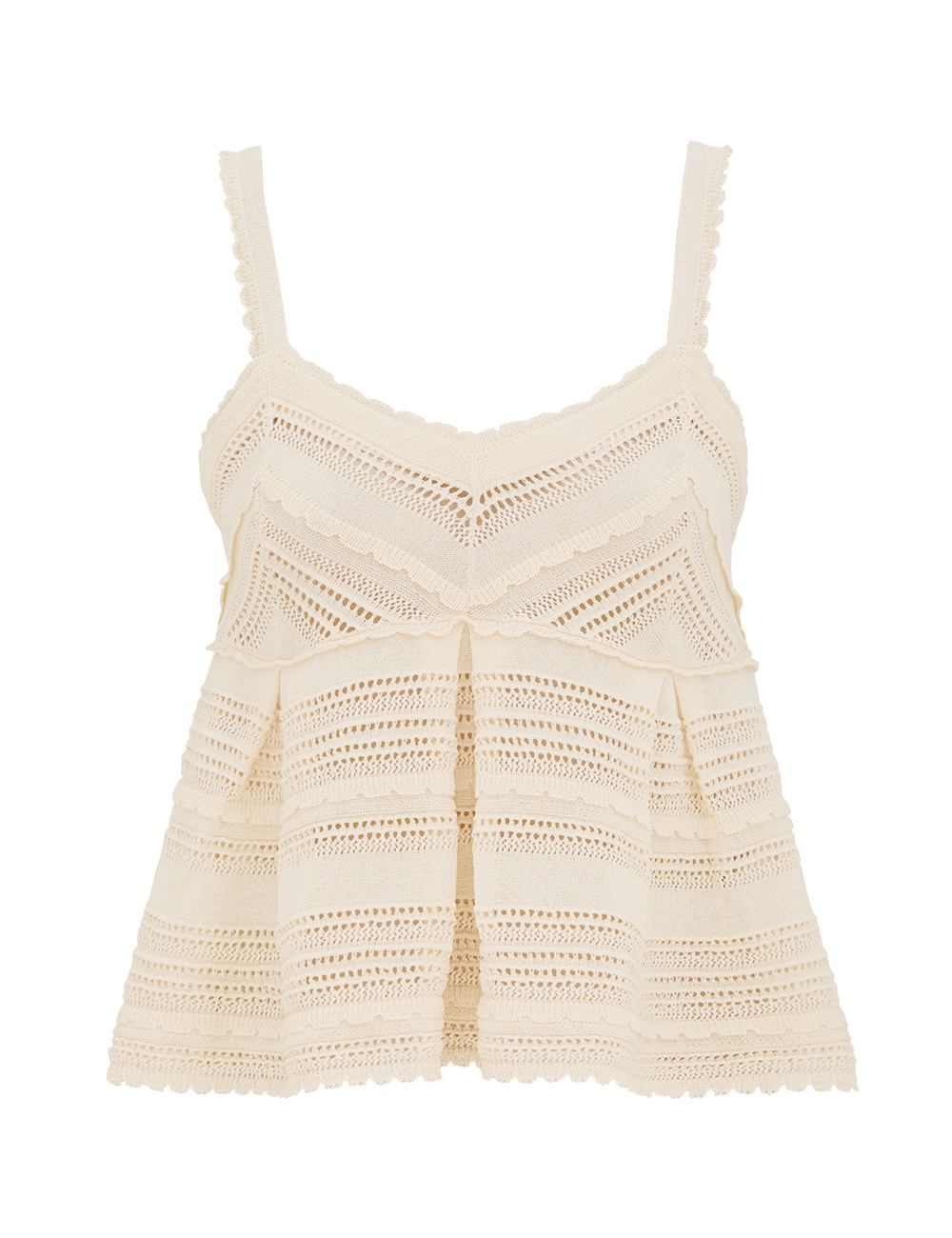 Lucky Lace Knit Tank