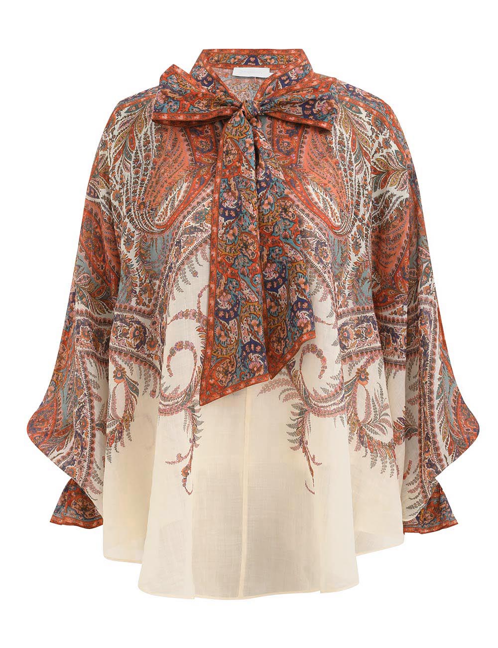 Rhiannon Tie Neck Blouse