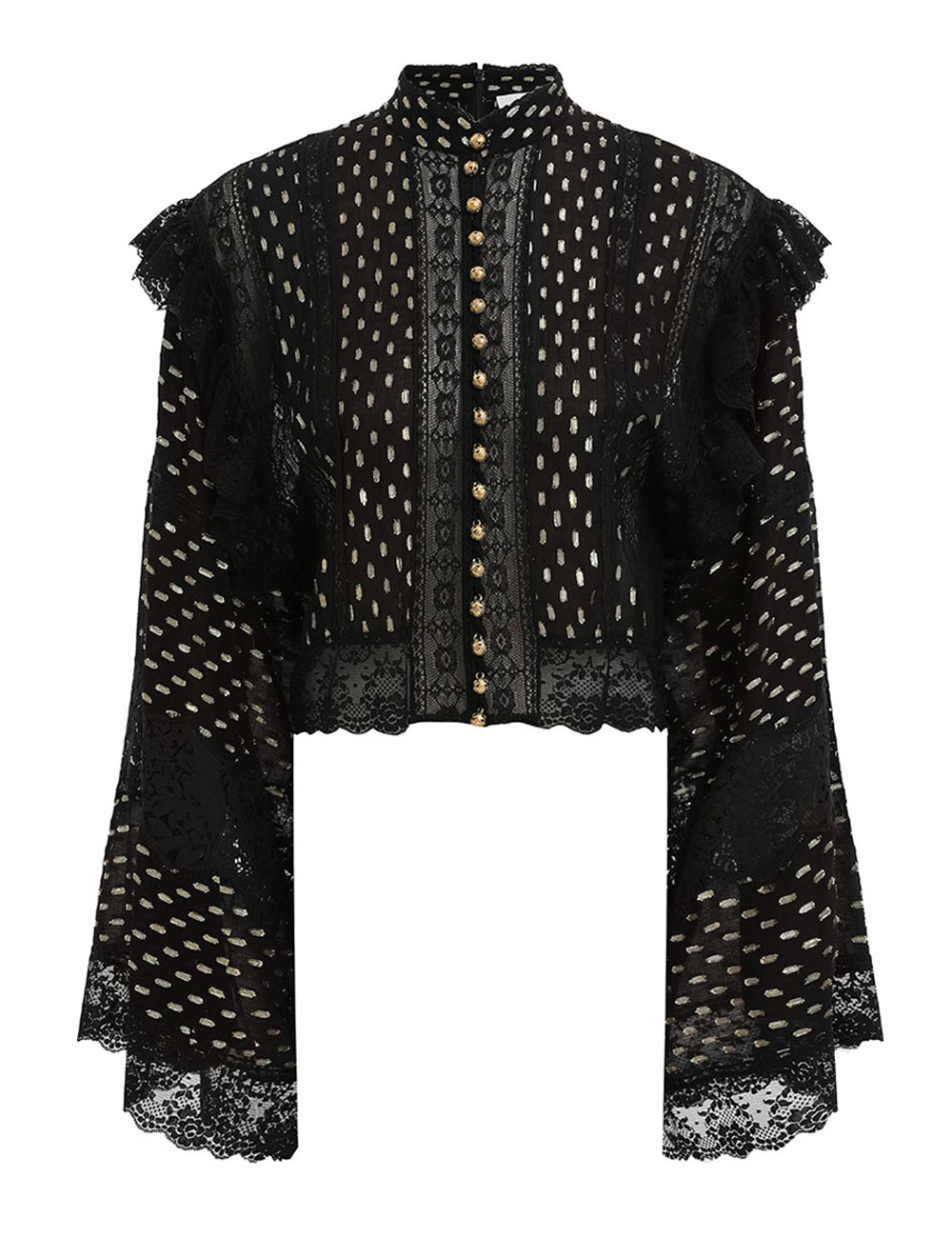 Rhiannon Metallic Blouse
