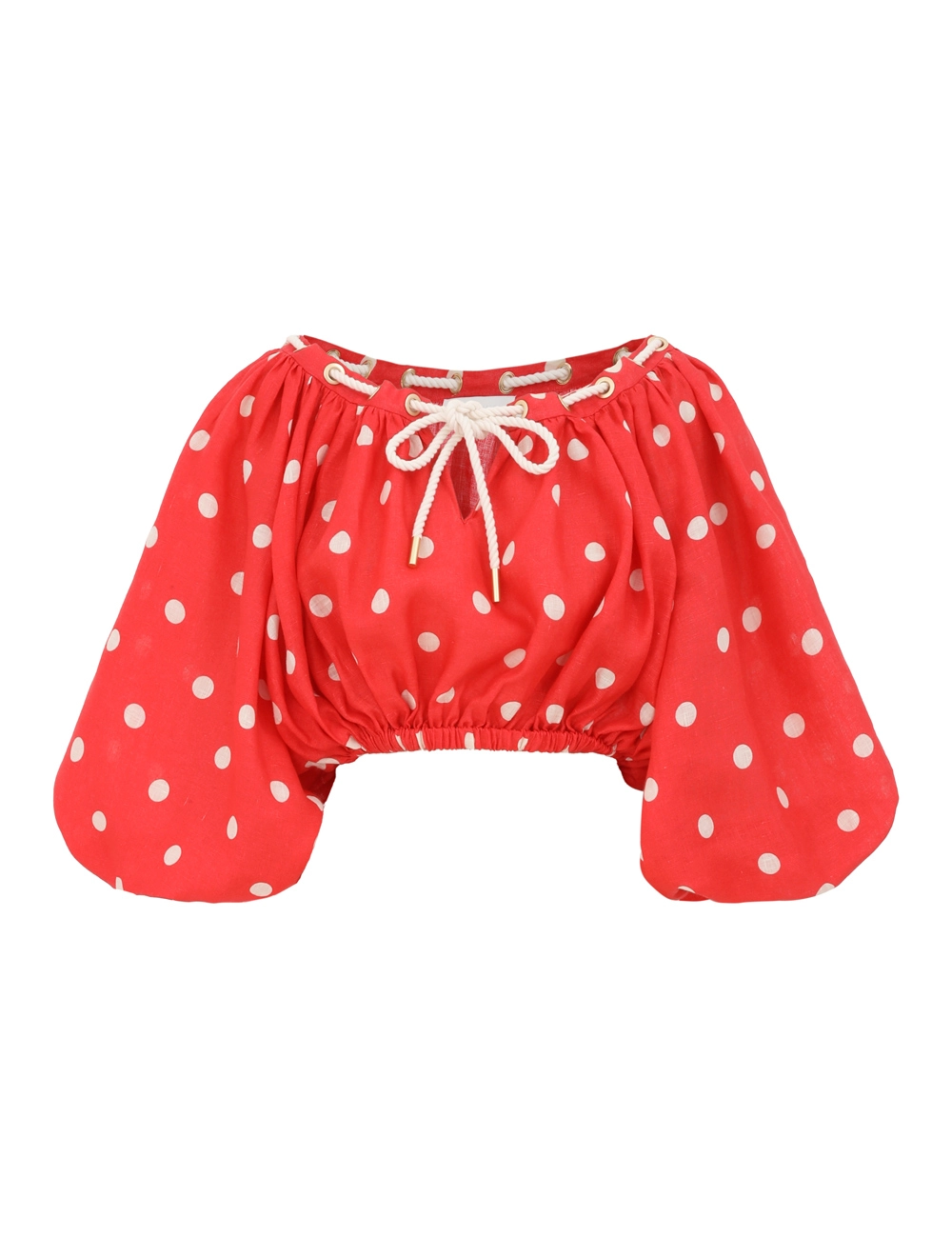 Scarborough Eyelet Cropped Top