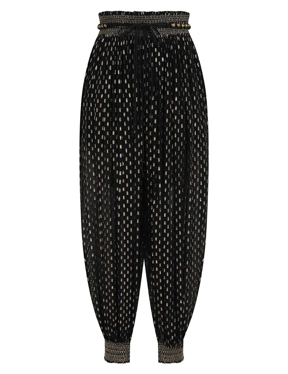 Rhiannon Metallic Harem Pant