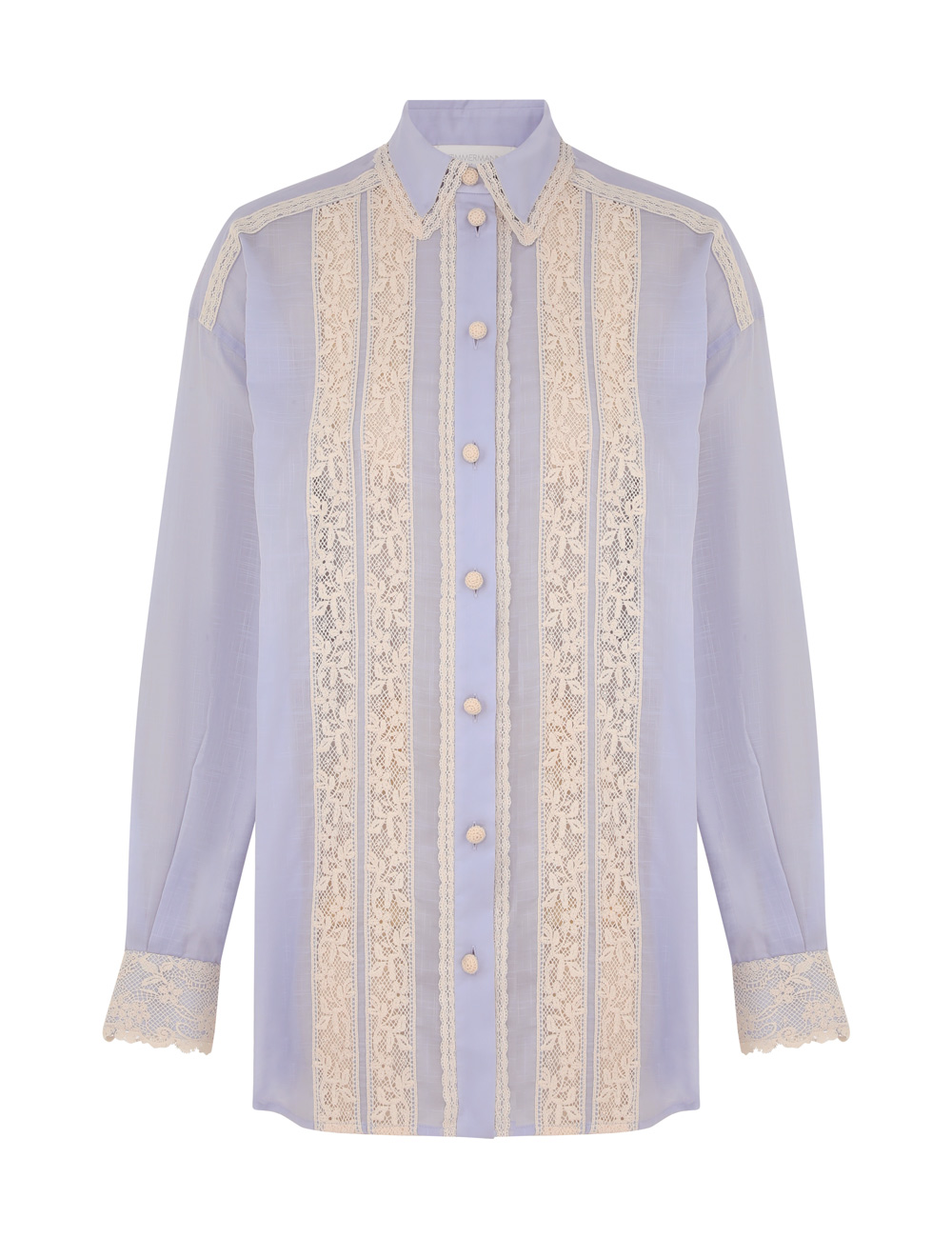 Everley Lace Trim Shirt