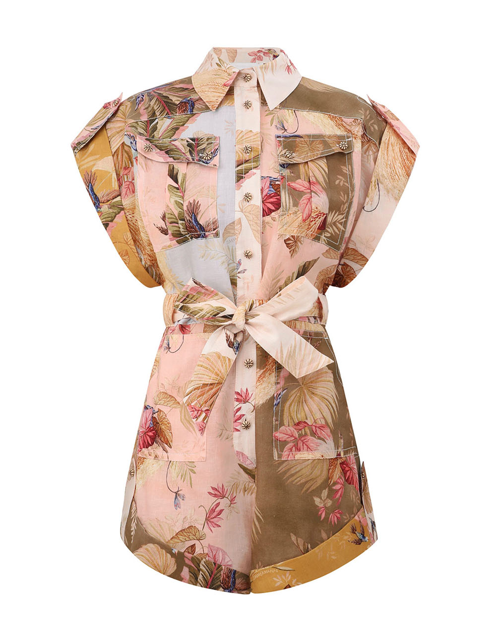 Ascension Cuffed Playsuit