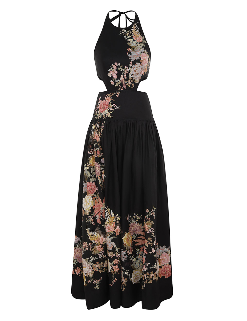 Tallow Halter Midi Dress