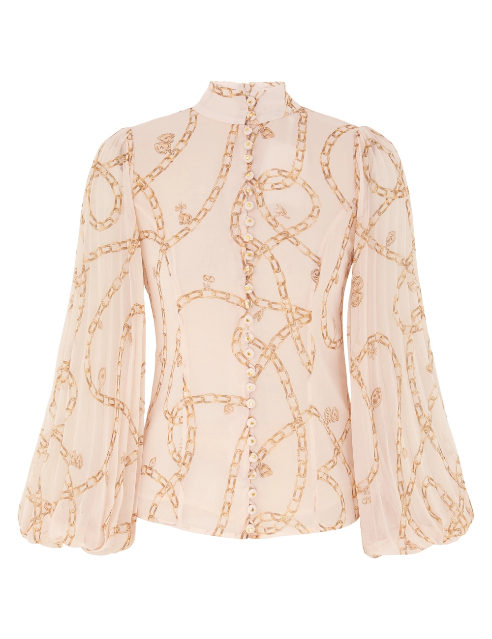Sunray Pleated Blouse