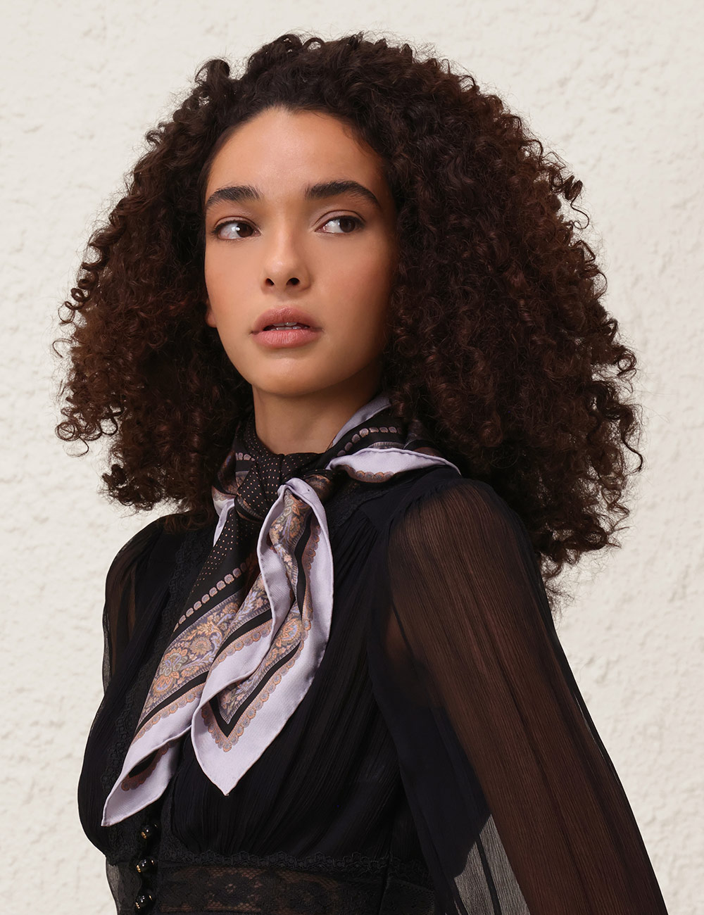 Printed Silk Square 70 3 Printed Silk Square 70