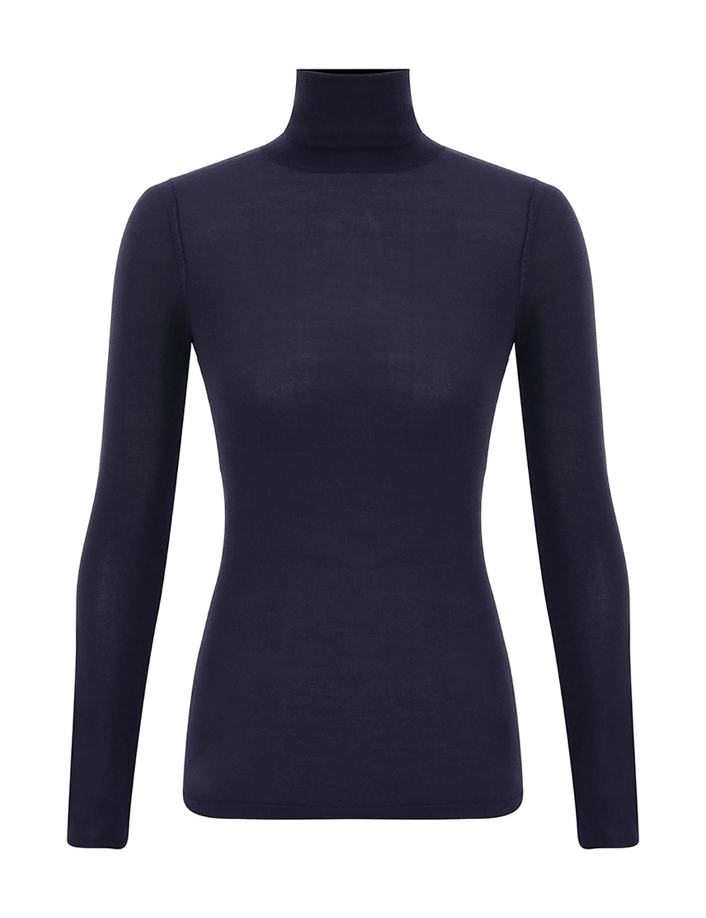 Fine Knit Roll Neck Top