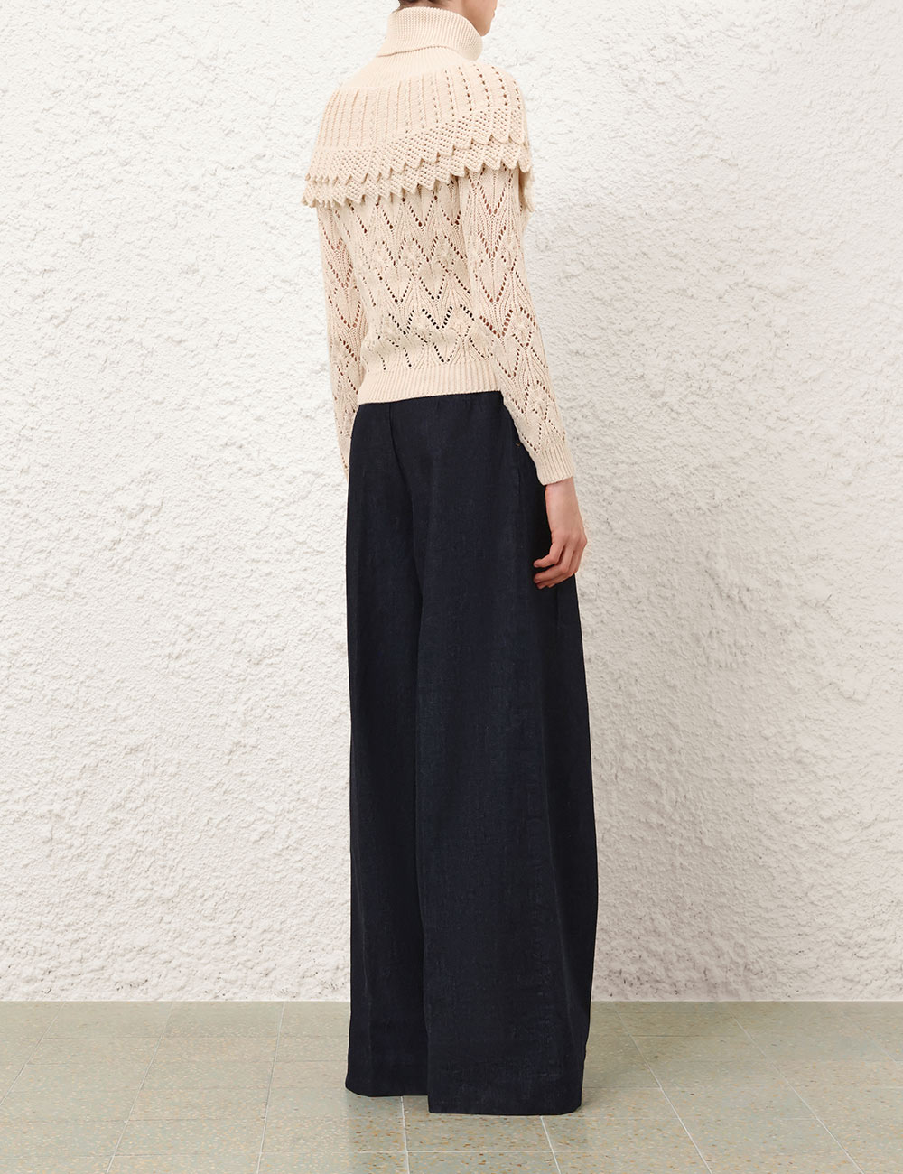Hypnotic Ruffle Collar Sweater 5 Hypnotic Ruffle Collar Sweater