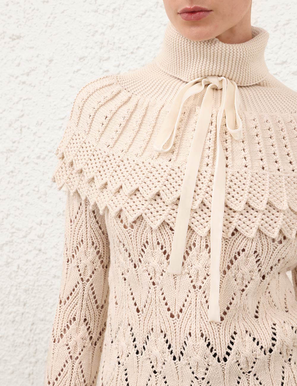 Hypnotic Ruffle Collar Sweater 6 Hypnotic Ruffle Collar Sweater