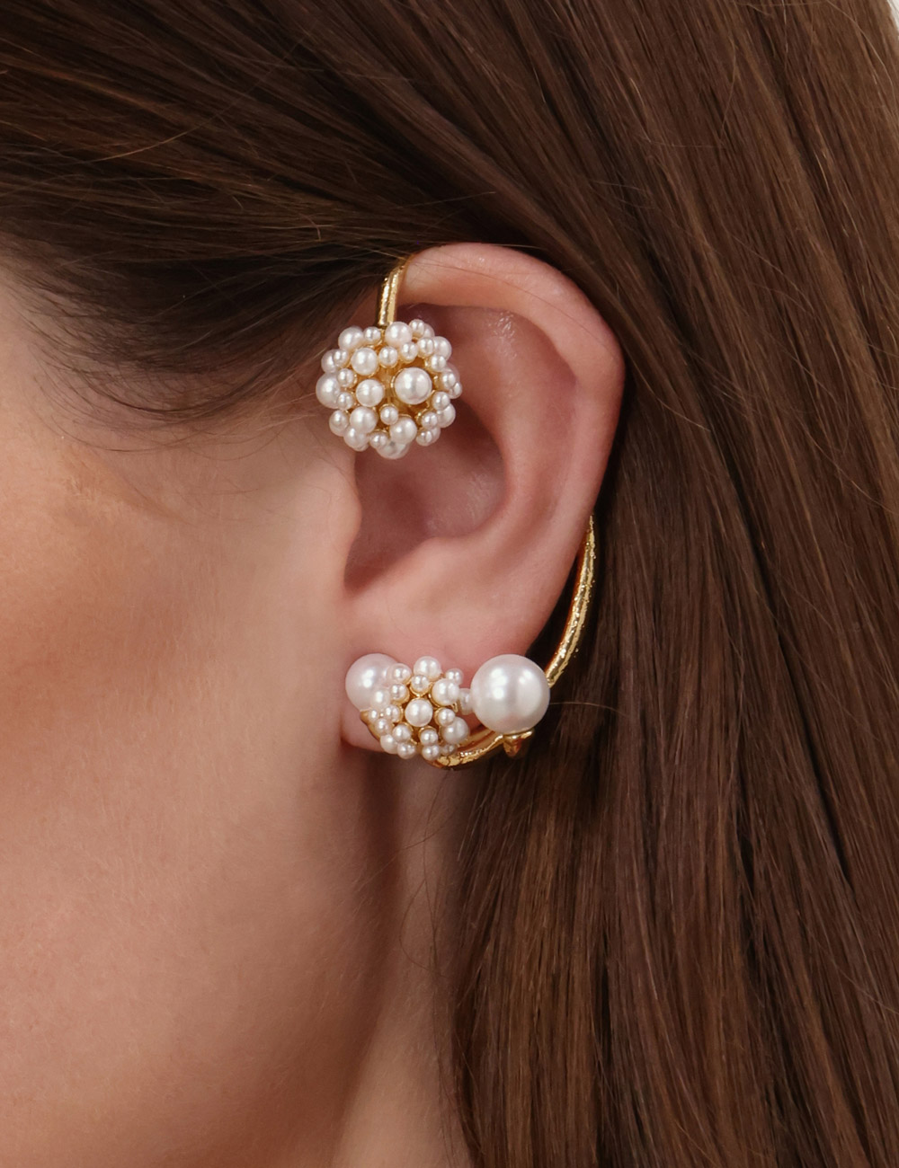 Dandelion Single Earcuff 3 Dandelion Single Earcuff
